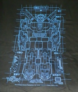 Voltron Blueprint Shirt