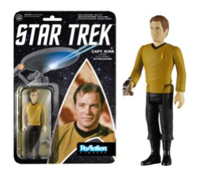 ReAction Figures Star Trek S2 Capt Kirk
