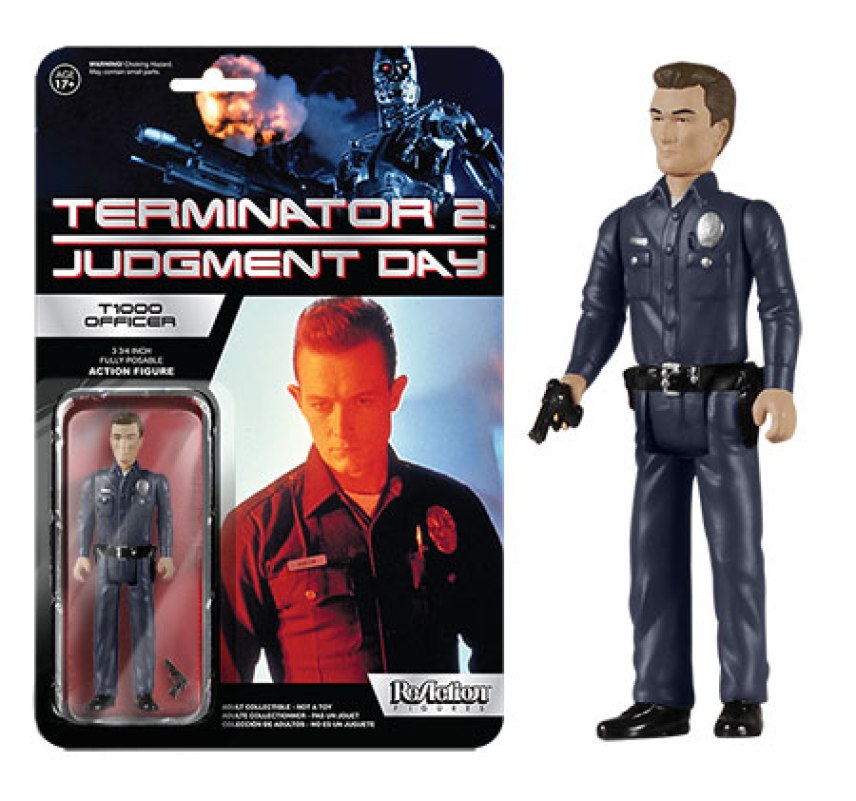 ReAction Figures Terminator 2 T1000 Officer