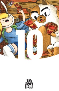 Adventure Time with Fionna & Cake Card Wars #1 10 Years Cover by Jeffrey Brown