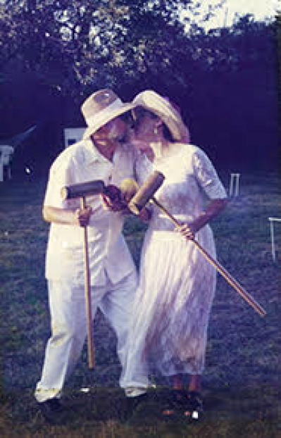 Jerry and Jan win a croquet tournament in Cape Cod