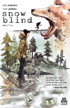 Snow Blind #1 Cover by Tyler Jenkins