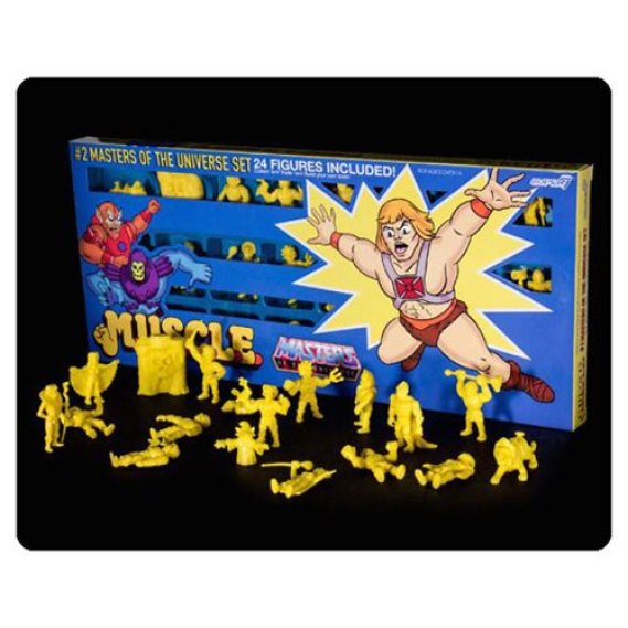 masters-of-the-universe-m-u-s-c-l-e-mini-figure-wave-2-yellow-24-pack-convention-exclusive