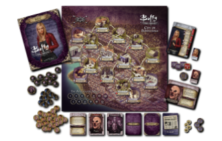 Buffy Board Game - Inside Box